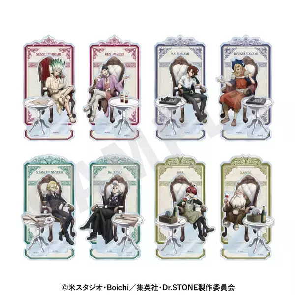 「『Dr.STONE』描き下ろしの千空＆ゲンが尊い♪POP UP SHOPが9月4日開幕、新作グッズ9種が登場」の画像
