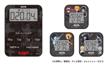『BLEACH 千年血戦篇』×タニタ第2弾！一護・ルキア・恋次・冬獅郎ボイスの音声タイマーと温湿度計3種が予約受付中
