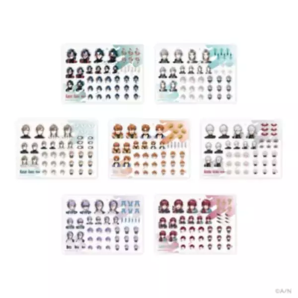 「にじさんじ「にじネイル Shiny」が6月19日発売！魁星・葛葉ら7人のラメ入りネイルポリッシュ＆缶バッジ」の画像