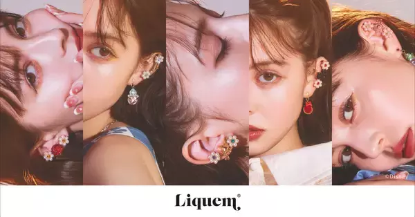 「「ディズニー×Liquem」重ね付けが楽しめるイヤリングが可愛い！3月10日(金)10時より販売」の画像