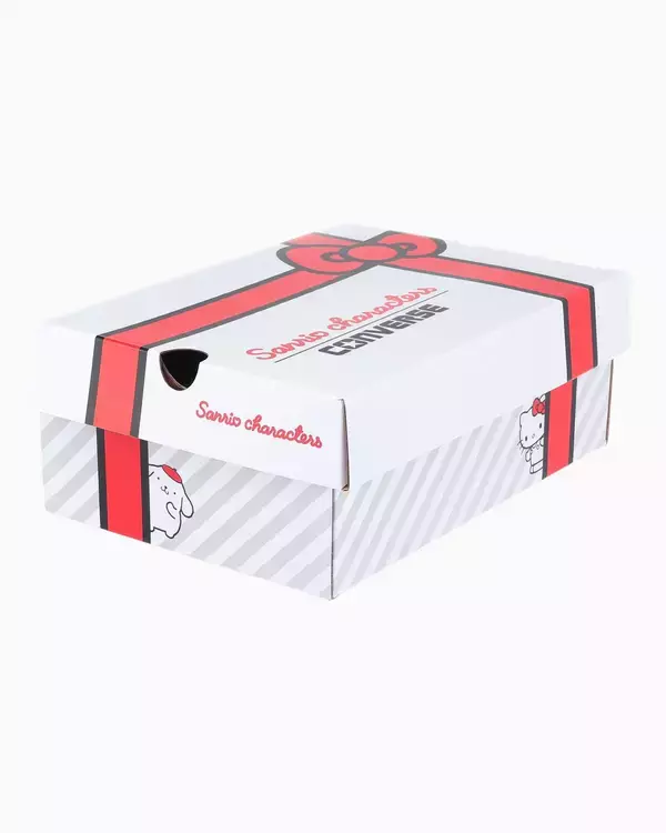 「「サンリオ×コンバース」かかとにポムポムプリンのお尻♪オールスターコラボ商品が8月21日発売」の画像