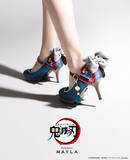 「「鬼滅の刃×MAYLA」8月3日よりパンプス販売！義勇や煉獄など和テイスト8種のデザインに「素敵」」の画像18