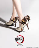 「「鬼滅の刃×MAYLA」8月3日よりパンプス販売！義勇や煉獄など和テイスト8種のデザインに「素敵」」の画像8