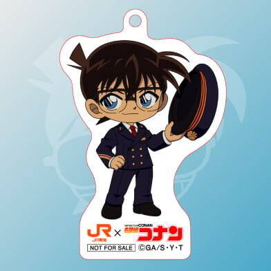『名探偵コナン』×JR東海「推し旅」コラボが8月10日始動！走る新幹線で謎解きに挑戦しオリジナルアクキーをゲット