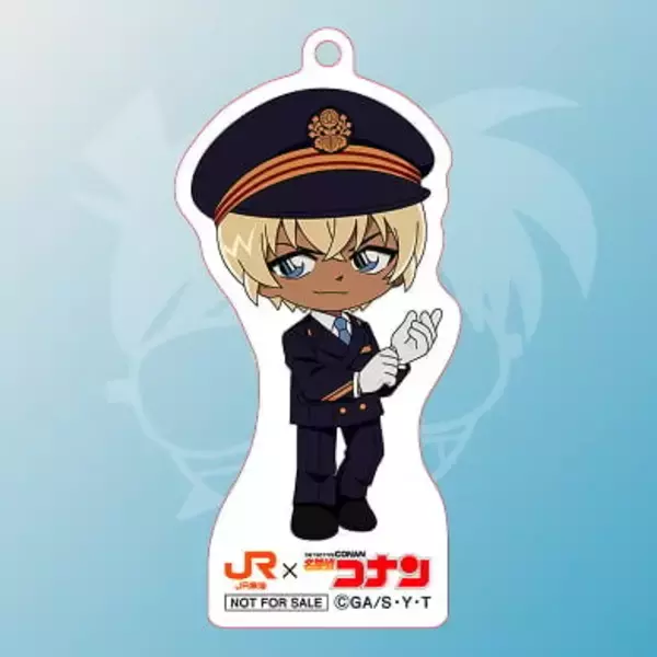 「『名探偵コナン』×JR東海「推し旅」コラボが8月10日始動！走る新幹線で謎解きに挑戦しオリジナルアクキーをゲット」の画像