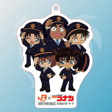 『名探偵コナン』×JR東海「推し旅」コラボが8月10日始動！走る新幹線で謎解きに挑戦しオリジナルアクキーをゲット