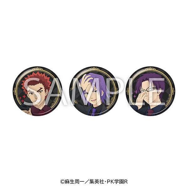 『斉木楠雄のΨ難』ブラックスーツ姿が大人っぽい♪ファミマ描き下ろし缶バッジ＆アクスタ全6種が8月20日発売