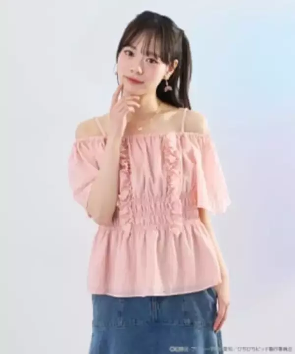 「「ぴちぴちピッチ × earth music&ecology Japan Label」ブラウス＆アクセサリー全6型 5月1日より発売！」の画像