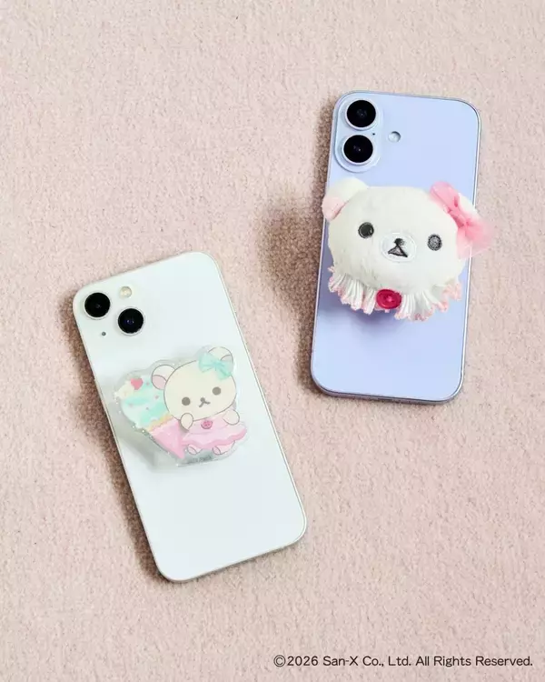 「「コリラックマ×tiny tiny」初コラボが8月6日発売！ドレス姿の描き下ろしぬいぐるみチャームが可愛すぎ」の画像