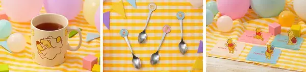 「「くまのプーさん」スペシャルカフェが東京・大阪で開催！なんともいえない表情が可愛いフードも」の画像