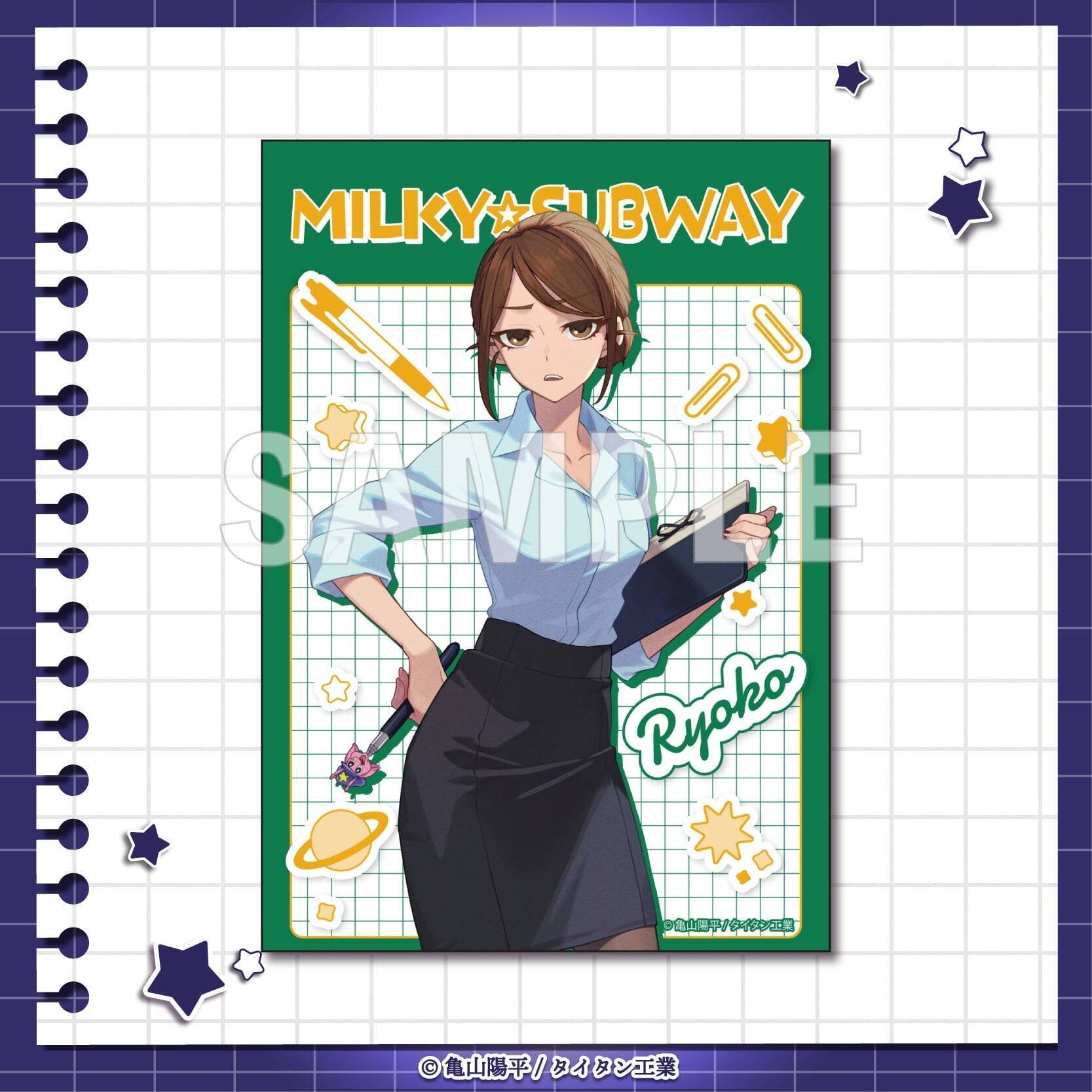 『銀河特急 ミルキー☆サブウェイ』学校テーマのオンラインくじが登場！平成みを感じる制服姿に「ギャルきたーー」「えぐいドカメロ」