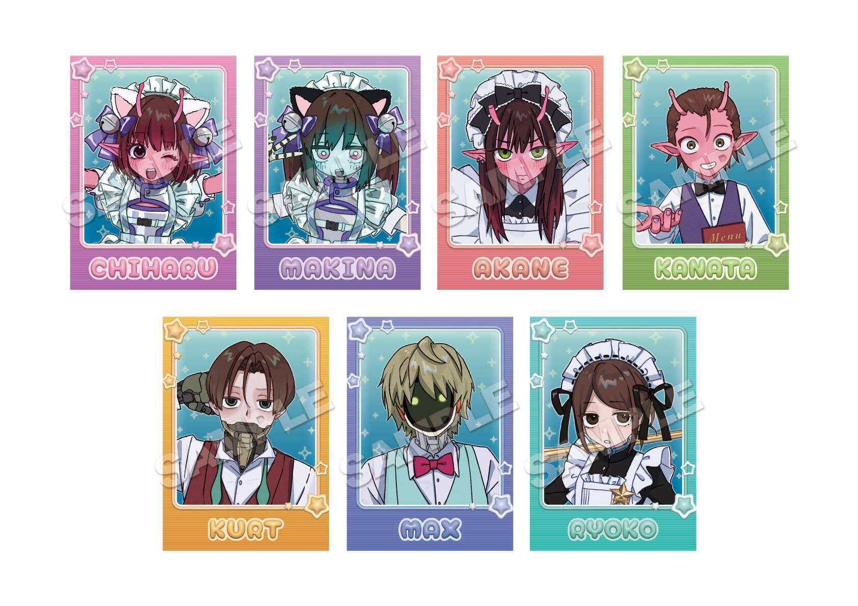 『銀河特急 ミルキー☆サブウェイ』×22カレー カフェ店員姿の描き下ろしが尊い♪コラボが8月20日開幕、グッズは13種が登場