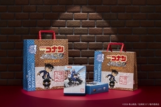 「名探偵コナン×横浜バニラ」コラボパッケージ＆ショッパーが4月10日発売！塩バニラフィナンシェが映画仕様で「パケかわいい」