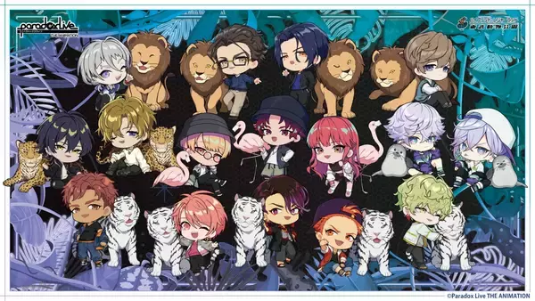 「「パラアニ×東武動物公園」2024年1月13日よりコラボ！那由汰・四季らの描き下ろしに「可愛いが渋滞」」の画像