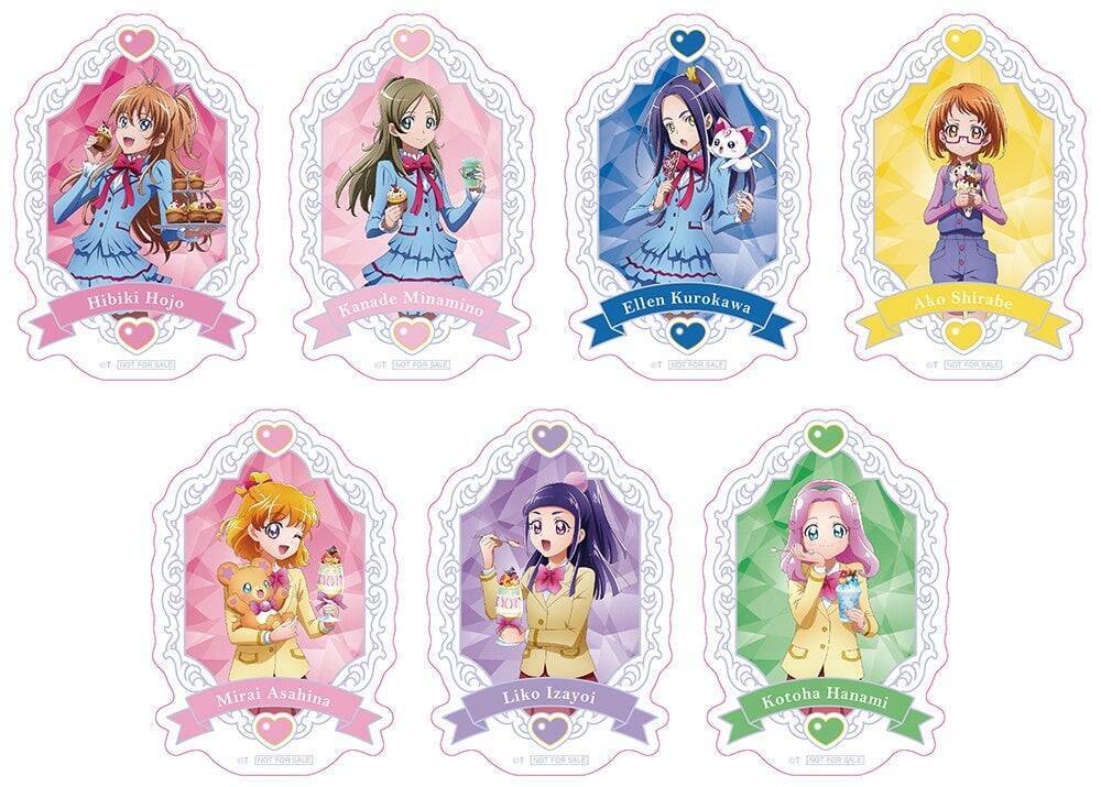 『スイートプリキュア♪』＆『魔法つかいプリキュア！』新商品が10月10日発売！アニメイトでフェア開催