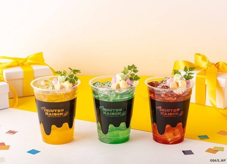『呪術廻戦』5周年記念カフェが7月9日開催！五条悟の虚式「茈」フルーツポンチや復刻の獄門疆ティラミスが登場