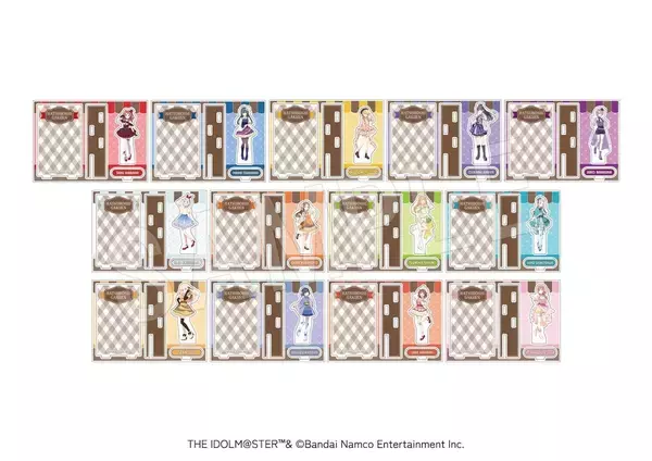 「「学園アイドルマスター」×Chugai Grace Caféリバイバル開催決定！渋谷で9月3日から、新作グッズも」の画像
