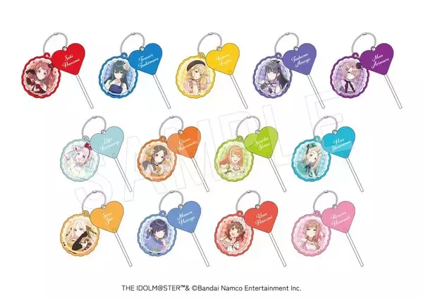 「「学園アイドルマスター」×Chugai Grace Caféリバイバル開催決定！渋谷で9月3日から、新作グッズも」の画像