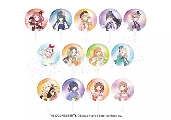「「学園アイドルマスター」×Chugai Grace Caféリバイバル開催決定！渋谷で9月3日から、新作グッズも」の画像