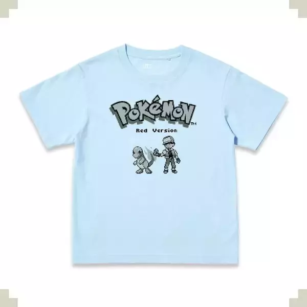 「「ポケモン×ユニクロ」コラボUT第2弾が7月24日発売！ゲームドットのミュウツー・ゲンガーTシャツがエモい」の画像