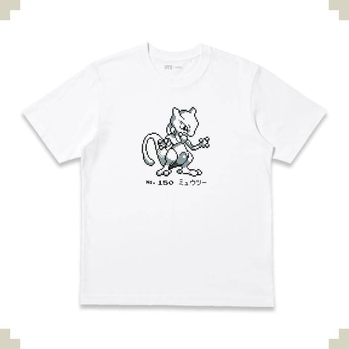 「ポケモン×ユニクロ」コラボUT第2弾が7月24日発売！ゲームドットのミュウツー・ゲンガーTシャツがエモい