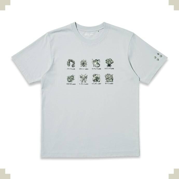 「ポケモン×ユニクロ」コラボUT第2弾が7月24日発売！ゲームドットのミュウツー・ゲンガーTシャツがエモい