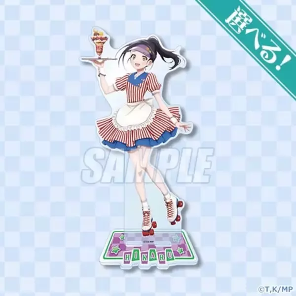 「『メダリスト』オンラインくじ「ダイナーver.」が4月2日販売開始！ダイナー衣装の描き下ろしビッグアクスタやタペストリーが豪華すぎる」の画像
