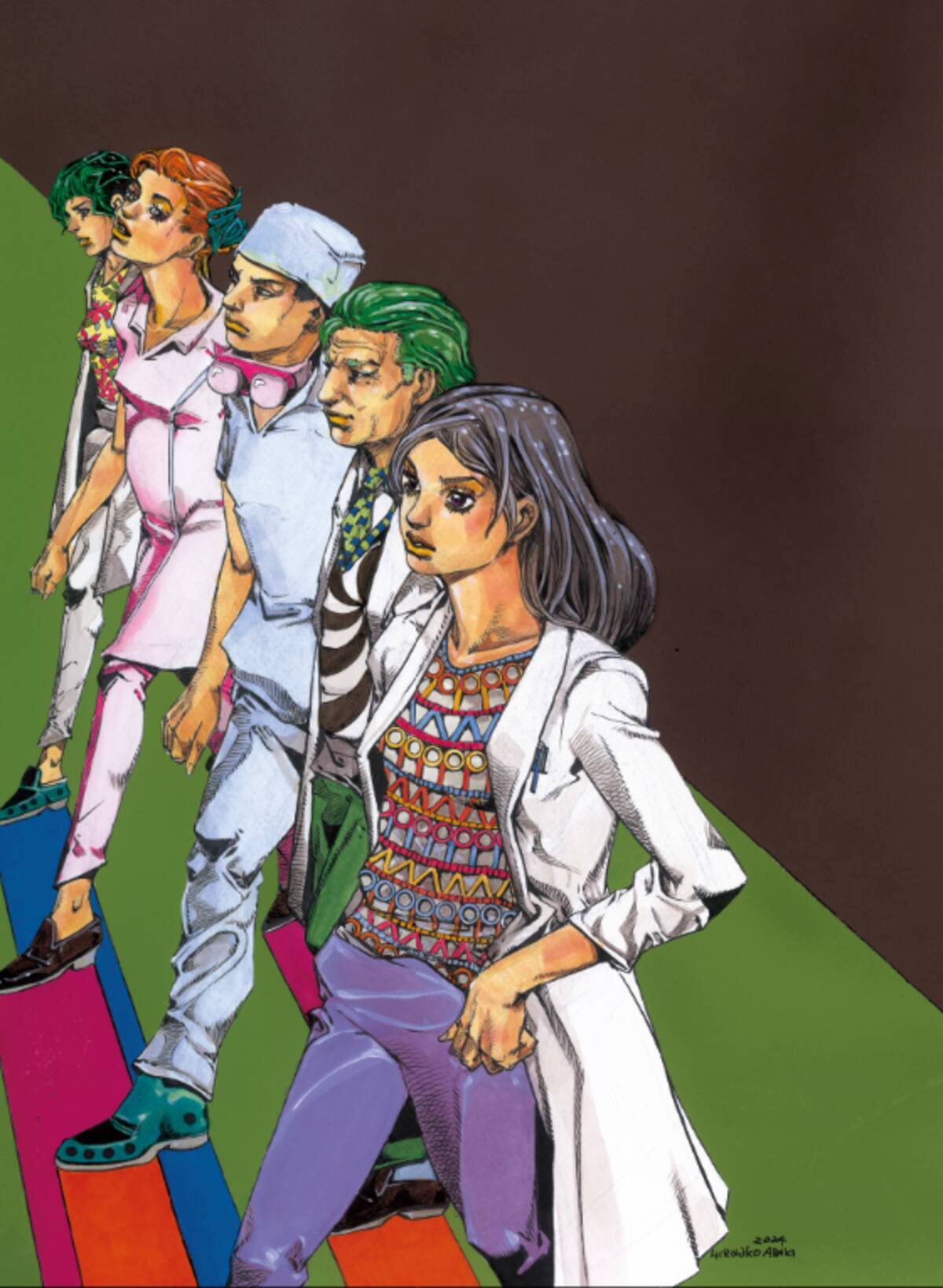 ジョジョ』荒木飛呂彦先生が医学学会のポスターを描き下ろしッ！5人の 