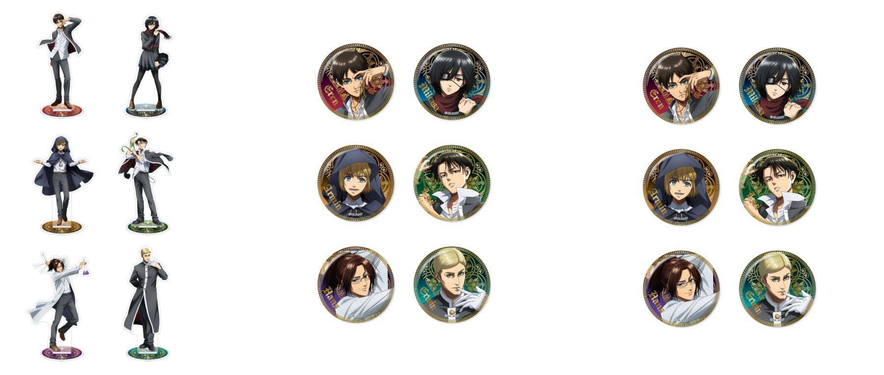 『進撃の巨人』エレンもリヴァイも“そういう時期”、テーマカフェが9月3日新宿で開催&厨二病の描き下ろしが登場！