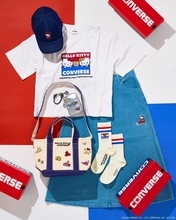 「ハローキティ×コンバース」PLAZA限定コラボ商品が6月11日発売！キティ＆ミミィがスニーカーから顔をのぞかせる全20アイテム