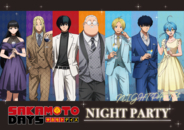 『SAKAMOTO DAYS』NIGHT PARTY CAFEが全国6都市で開催！坂本や南雲たちのナイトパーティ描き下ろしビジュアルが尊い
