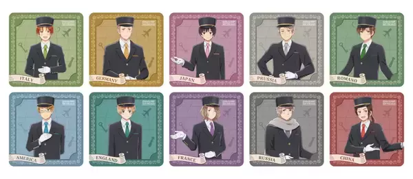 「『ヘタリア』ドアマン姿の10人がお出迎え♪サンシャインシティプリンスホテルのコラボルームが9月19日から販売」の画像