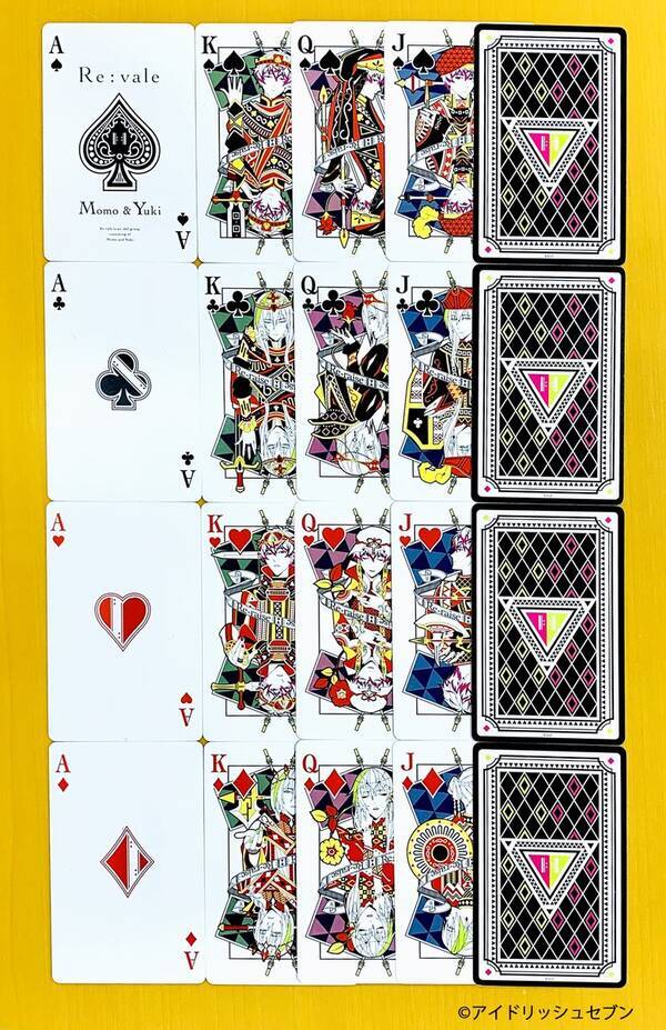 アイナナ Re Valeがトランプのキング クイーン ジャックの姿に 新曲 Re Raise Mvに登場するトランプ予約受付中 年1月21日 エキサイトニュース