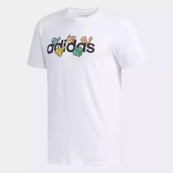 「『ポケモン』x「adidas」ドット絵が可愛いコラボアイテム登場！シューズやTシャツなどラインナップ」の画像