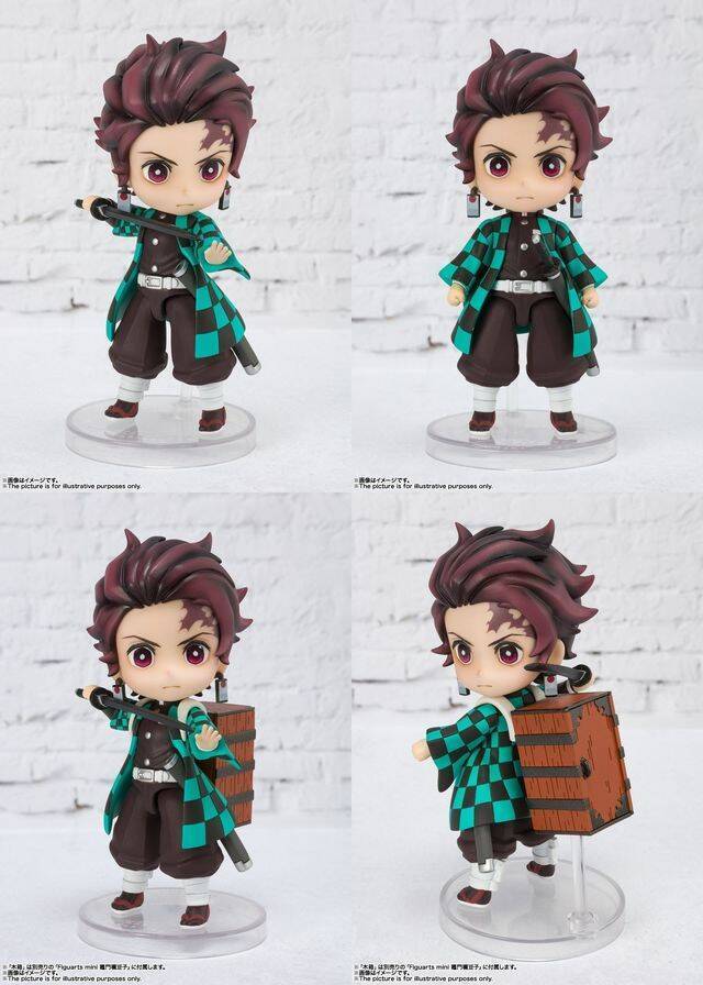 『鬼滅の刃』可動フィギュア新登場！炭治郎・禰豆子・善逸の生き生きとした瞳が印象的なFiguartsminiシリーズ