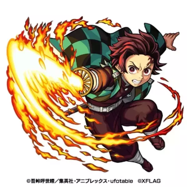 「『鬼滅の刃』x『モンスト』初のアプリコラボ開催決定！下弦の伍 累や柱たち登場キャラ公開＆記念カフェ情報も」の画像