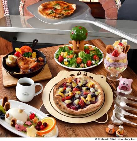 『カービィカフェ HAKATA』キャナルシティ博多にオープン！ピッツァなど限定メニュー・グッズ公開