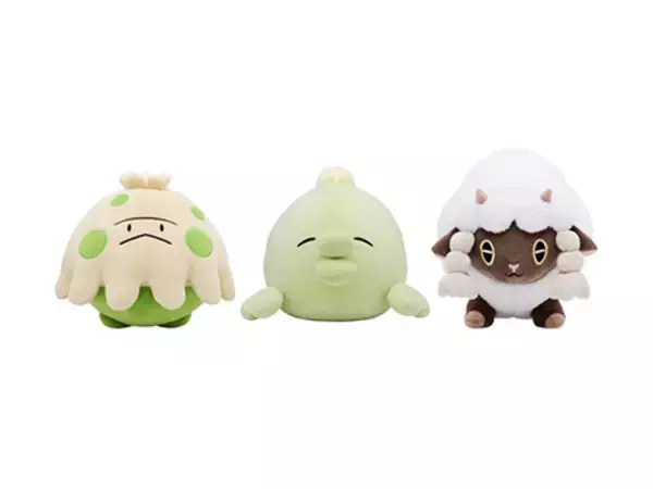 「『ポケモン』“もっちりまんまる”ポケモンがテーマのグッズが登場！肌触り抜群のクッションやマスコットなど」の画像