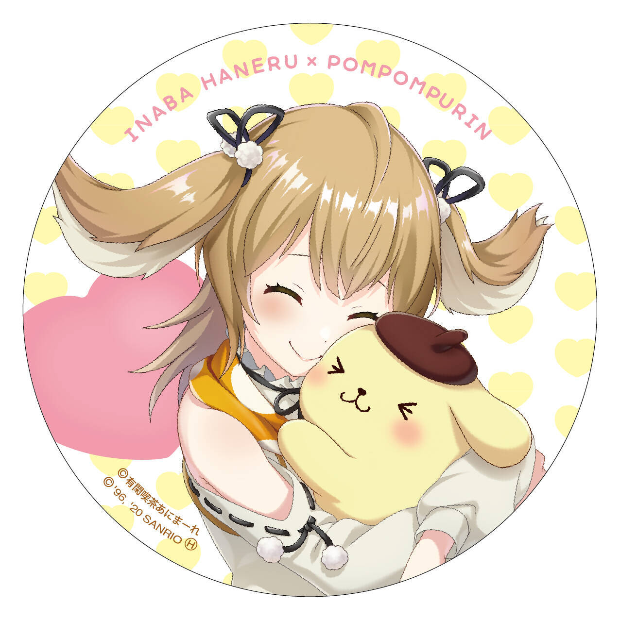 「ポムポムプリンカフェ」×VTuber「因幡はねる」コラボ決定！限定メニューやノベルティが登場