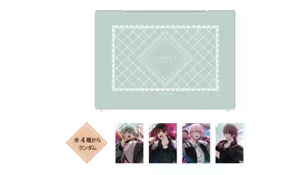 「『アイナナ』x「アニメイトカフェ」キャラや楽曲をイメージしたフード・ドリンク＆限定グッズが登場！」の画像