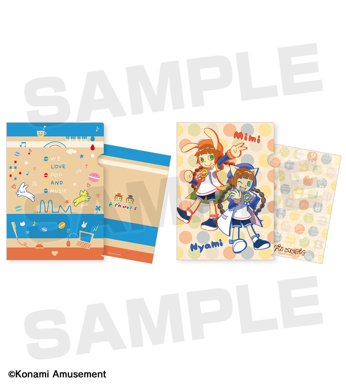 『ポップン』『ダンレボ』POP UP SHOP開催決定！ニャミ＆ミミ・MZD・ユーリたちのグッズが登場