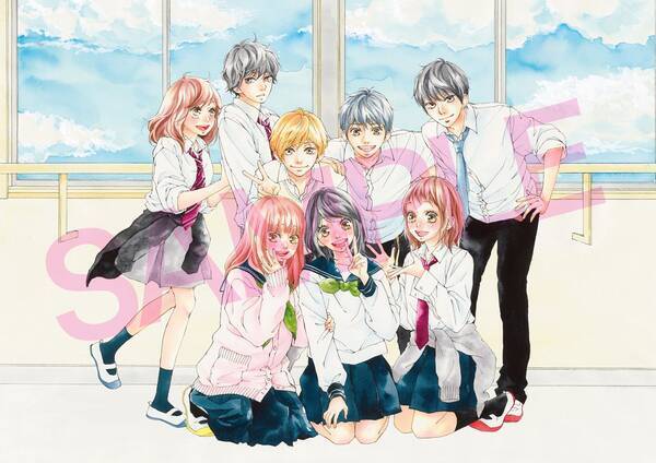 映画 ふりふら 作者 咲坂伊緒先生の描き下ろしビジュアル公開 3作品のキャラが夢のコラボ 年3月5日 エキサイトニュース