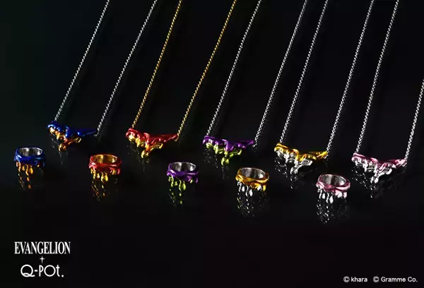 「『エヴァ』ｘQ-potのコラボ「MELTY IMPACT」商品情報解禁！作中アイテムがキュートなアクセサリーに」の画像