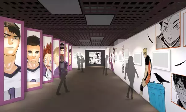 「原画展「ハイキュー!!展」各校の名コンビが集結したキービジュアル＆開催日程公開！」の画像
