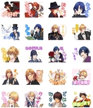 「うたプリ シャニライ」LINEスタンプ販売決定！ST☆RISH＆カルナイがイベ衣装で登場