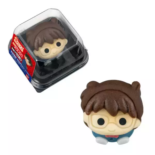 「『名探偵コナン』赤井秀一＆江戸川コナンの和菓子「食べマス」が登場！ちょこんと座る姿がキュート」の画像
