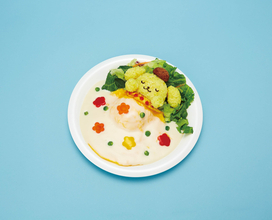 『サンリオ』いちご新聞にて紹介されたキャラクターフードのレシピが期間限定公開！ポムポムプリンのオムライスなど