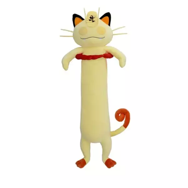 「『ポケモン』キョダイマックスしたピカチュウ＆ニャースの“超キョダイぬいぐるみ”が販売決定！」の画像