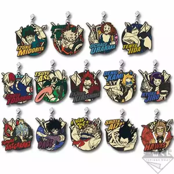 「発売延期になってた「ヒロアカ一番くじ」全ラインナップ公開！クリアシートを3層使用した新商品「レイアート」が初登場」の画像