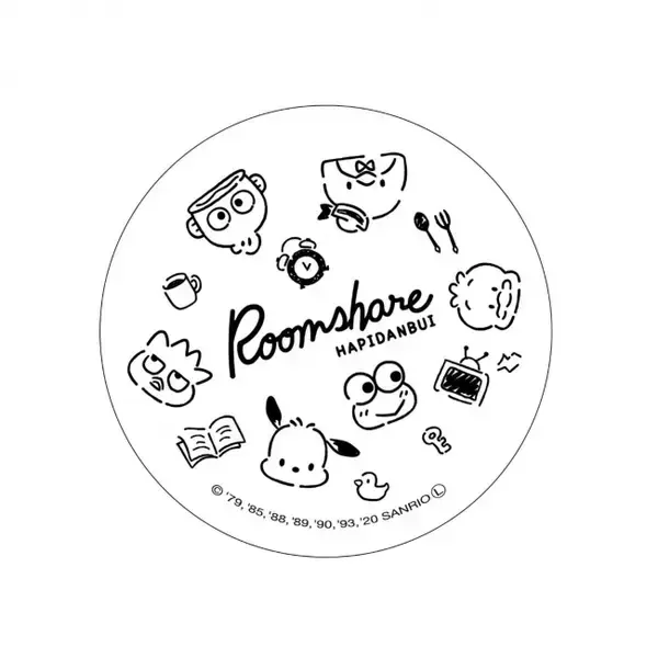 「『サンリオ』ポチャッコ、ばつ丸らが参加する史上初のユニットキャラ「はぴだんぶい」限定アート商品が販売決定！」の画像